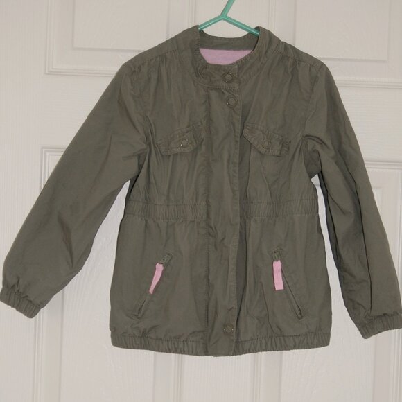 Old Navy Girls Size 5T, Lined Wind Jacket - Picture 1 of 4